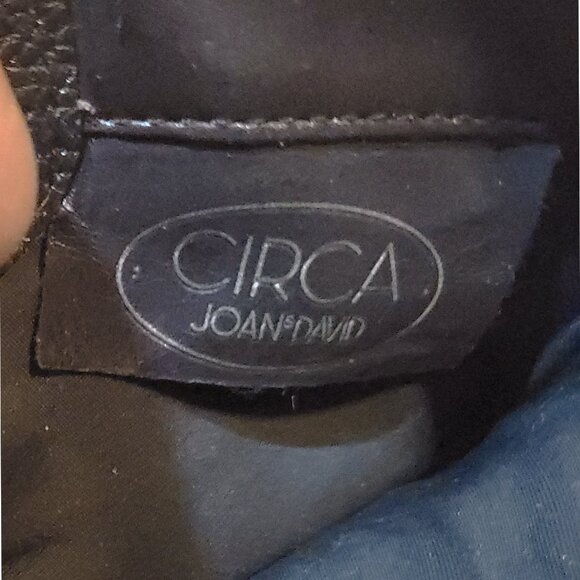 Circa Joan David CJ KIRSTIN Leather Women Ankle Boots with Heel Dark Brown - 7M - Picture 5 of 5